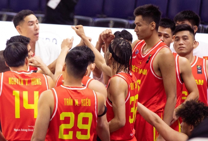 Lịch thi đấu của đội tuyển bóng rổ Việt Nam tại vòng sơ loại Asia Cup 2025