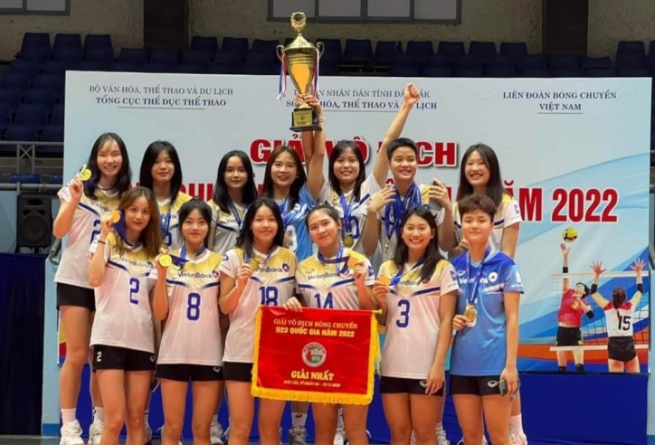 Giải bóng chuyền U23 Việt Nam: Bất ngờ với 2 chức vô địch