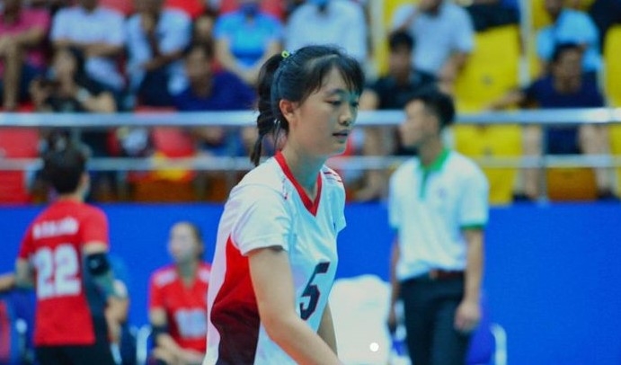 Phụ công Thanh Mai - hiện tượng mới của bóng chuyền nữ Việt Nam