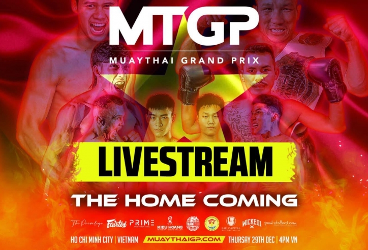 Link xem trực tiếp Muay Thai Grand Prix - Vietnam Homecoming 2022