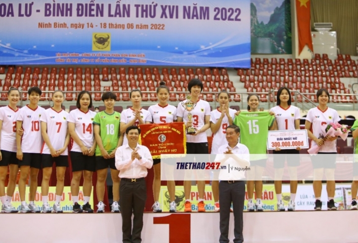 Giải bóng chuyền Cúp Hoa Lư - Bình Điền 2023 khởi tranh vào tháng 2