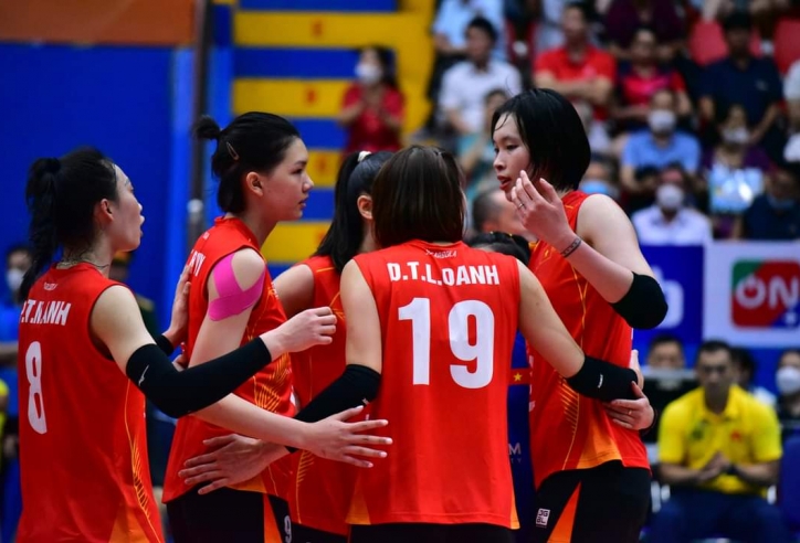 Xác định 4 đội bóng vào bán kết bóng chuyền các CLB nữ châu Á 2023