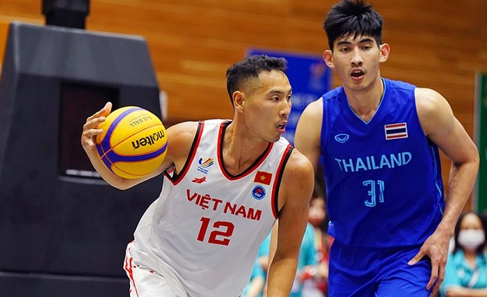 Chia bảng bóng rổ nam 5x5 SEA Games 32: Việt Nam gặp Thái Lan và ĐKVĐ