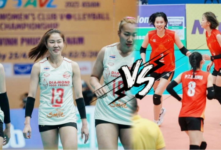 Lịch thi đấu chung kết bóng chuyền nữ châu Á ngày 2/5: Việt Nam vs Thái Lan