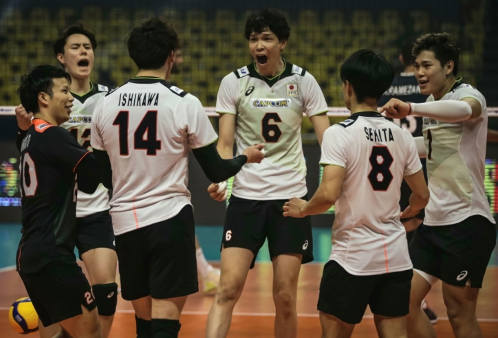 Nhật Bản 'hủy diệt' đội bóng chuyền nam số 1 châu Á tại VNL 2023