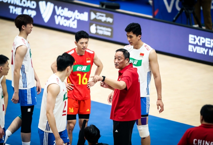 Lịch thi đấu bóng chuyền nam VNL 2023 ngày 9/6: Trung Quốc đấu ĐKVĐ
