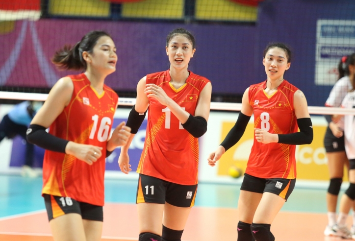 Bảng xếp hạng bóng chuyền nữ châu Á 2023: Việt Nam độc chiếm ngôi đầu