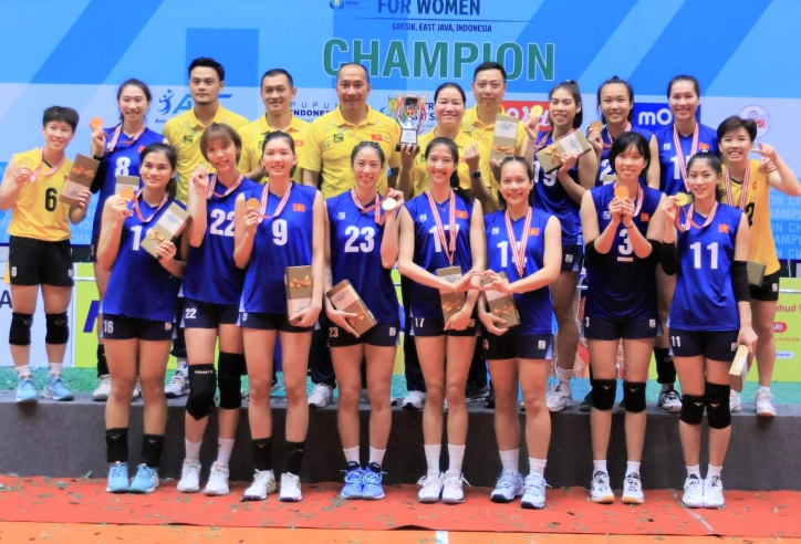 Kết quả bóng chuyền nữ Challenger Cup châu Á 2023: Việt Nam vô địch