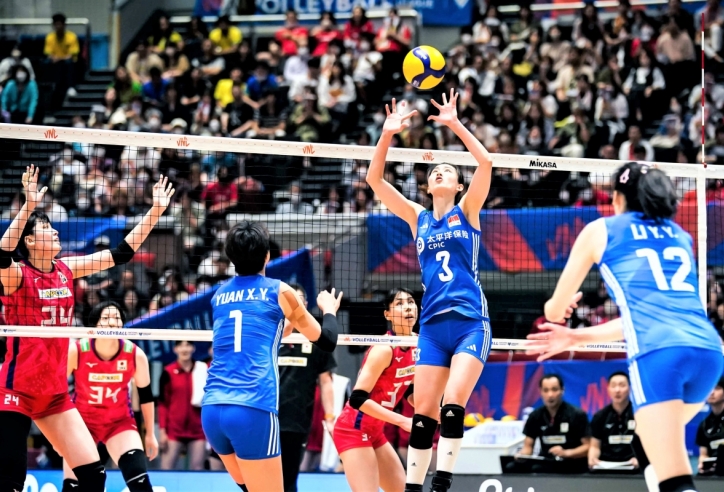 Xác định 8 đội vào tứ kết bóng chuyền nữ VNL 2023: Châu Á có 2 đại diện