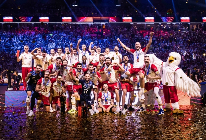 Trao thưởng cá nhân và đồng đội giải bóng chuyền nam VNL 2023: Ba Lan vô địch