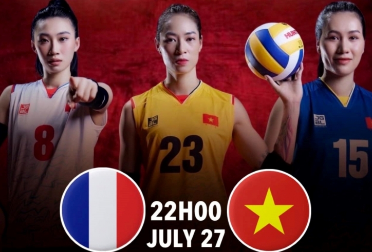 Tứ kết bóng chuyền nữ FIVB Challenger Cup 2023: Việt Nam đọ sức Pháp