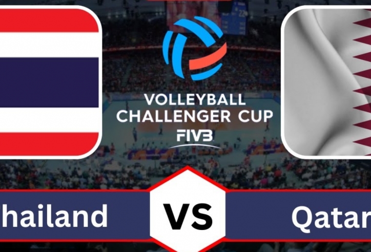 Link xem trực tiếp bóng chuyền nam FIVB Challenger Cup 2023 ngày 28/7: Thái Lan vs Qatar