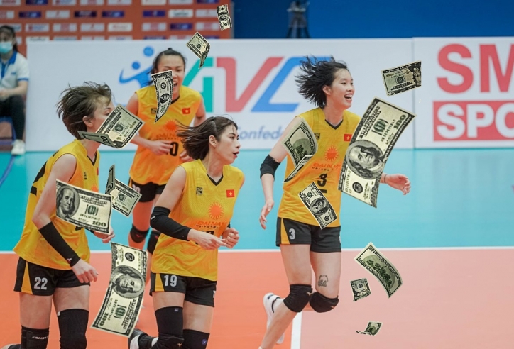 Tiền thưởng khủng của giải bóng chuyền nữ quốc tế VTV Cup 2023