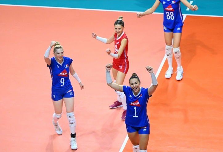 Kết quả bóng chuyền nữ vô địch châu Âu ngày 19/8: Pháp nối dài chiến thắng