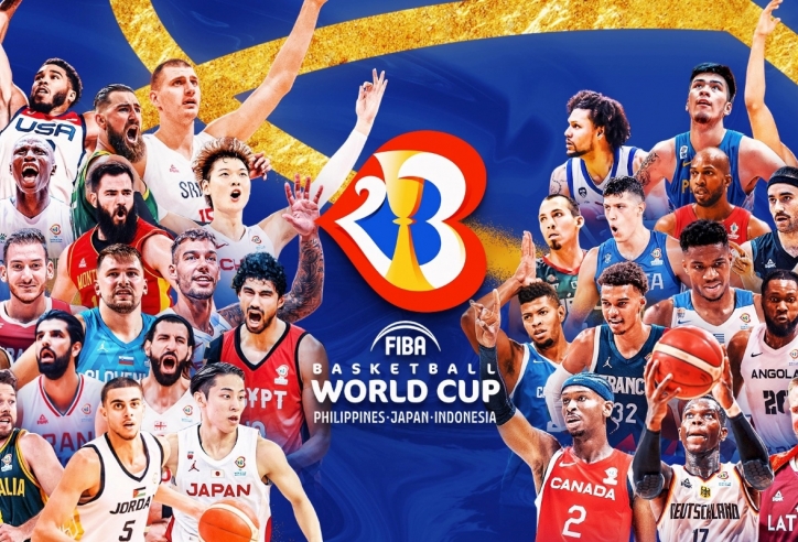 FIBA World Cup bóng rổ nam 2023 diễn ra ở 'thánh địa' Philippines, Nhật Bản và Indonesia