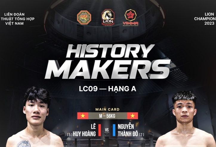 Xác định các cặp đấu MMA LION Championship 9: Thành Đô vs Huy Hoàng