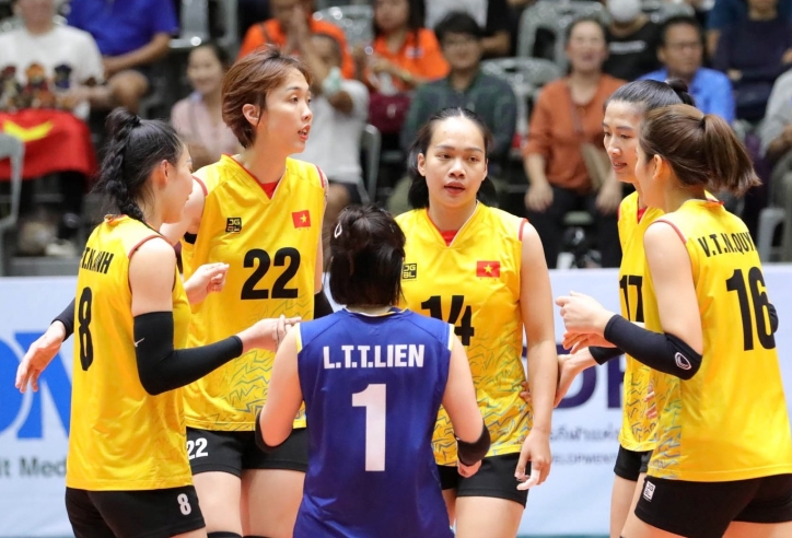 Lịch thi đấu bóng chuyền nữ vô địch châu Á ngày 1/9: Việt Nam tranh vé cuối