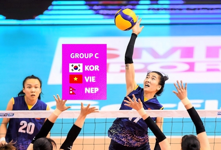 Chia bảng bóng chuyền nữ ASIAD 19: Việt Nam sáng cửa vào vòng 8 đội