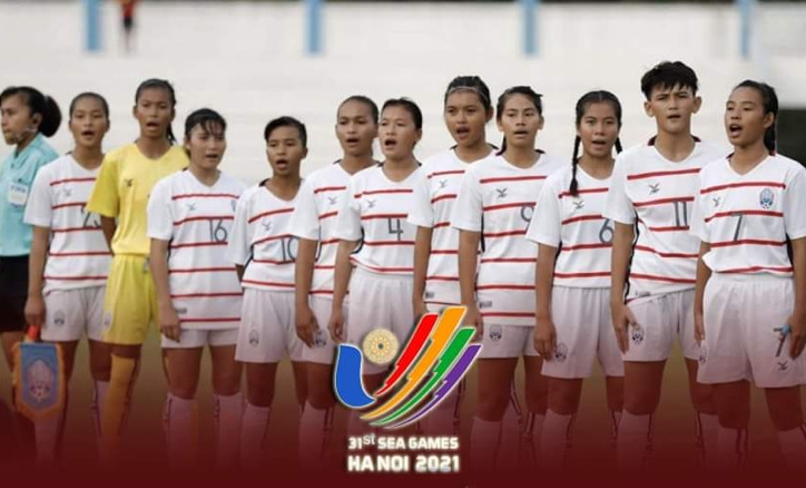 Bóng đá nữ Campuchia lần đầu dự SEA Games