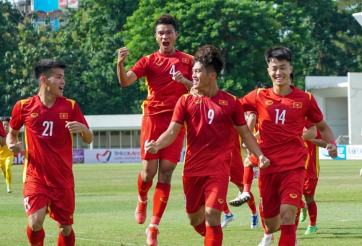 BXH U19 quốc tế 2022: U19 Việt Nam thẳng tiến vào chung kết