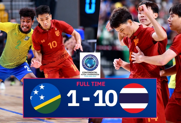 Đại thắng 10-1, Thái Lan tiến gần tới chức vô địch
