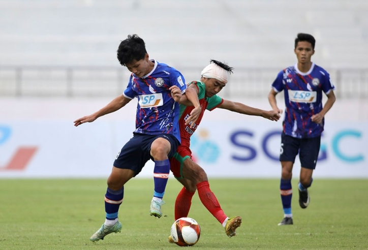 Kịch tính tấm vé play-off thăng hạng giữa 2 đội bóng Việt Nam