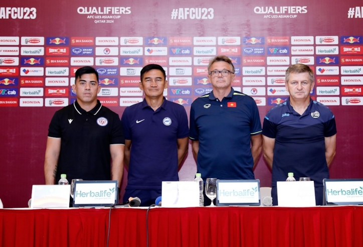 VIDEO: Toàn cảnh buổi họp báo trước Vòng loại U23 châu Á 2024