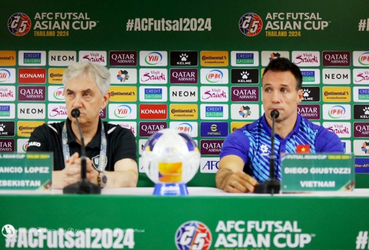 VIDEO: Toàn cảnh buổi họp báo trước tứ kết futsal châu Á
