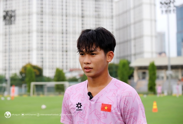 VIDEO: Đội trưởng U16 Việt Nam khẳng định quyết tâm ở giải U16 ĐNÁ