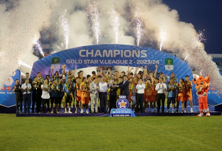 Vừa lên hạng, đội bóng Việt Nam đặt mục tiêu lọt top đầu V-League