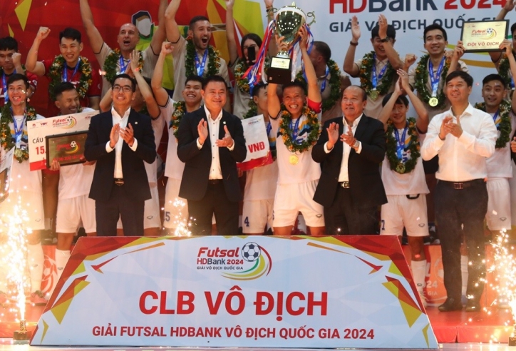 Lễ bế mạc và trao giải thưởng giải futsal VĐQG 2024