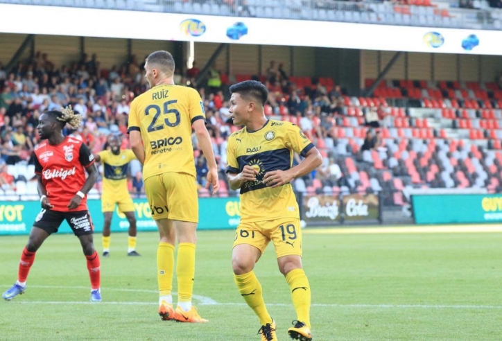 Quang Hải nhận 'tin vui' từ trọng tài bắt chính trận Pau FC vs Dijon