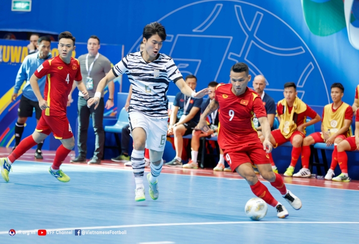 HLV Hàn Quốc xấu hổ vì thua đậm Việt Nam ở futsal châu Á