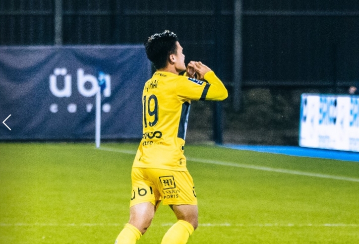 Người đầu tiên ăn mừng bàn thắng của Quang Hải nói lời xúc động tại Pau FC