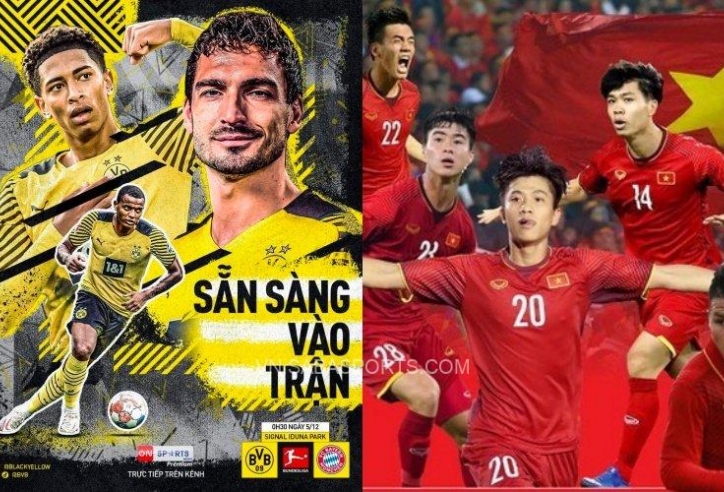 ĐT Việt Nam nhận thông báo quan trọng trận gặp Dortmund