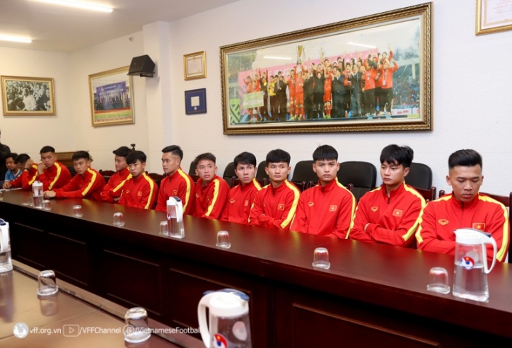 U20 Việt Nam được 'tiếp lửa' trước VCK U20 châu Á