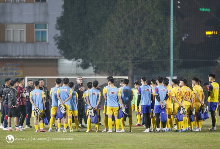 Nhiều cầu thủ U23 Việt Nam bất ngờ nghỉ tập