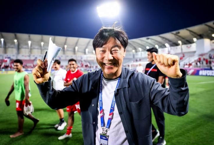 HLV Shin Tae Yong gửi thông điệp đến Việt Nam sau kỳ tích của U23 Indonesia