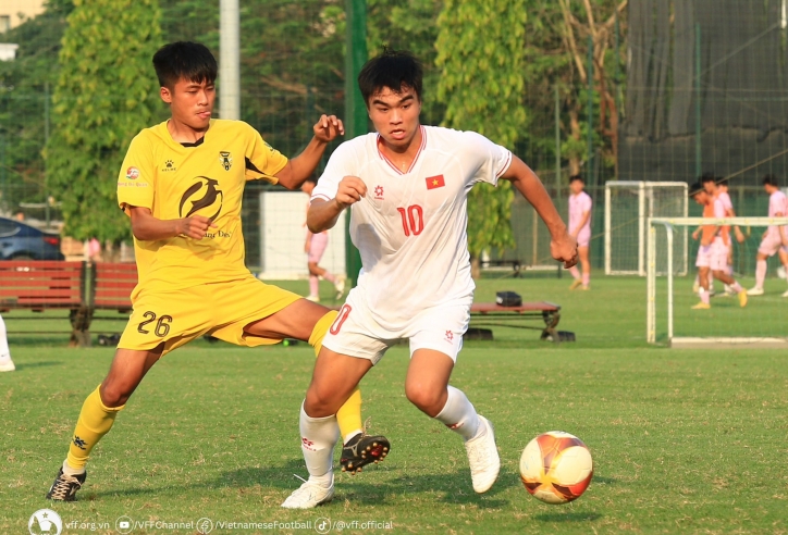 U19 Việt Nam đại thắng trước ngày sang Trung Quốc