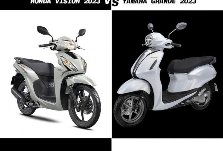 So sánh Honda Vision và Yamaha Grande: 50 triệu mua xe nào?