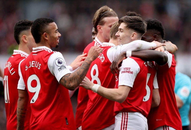Chiến thắng giòn giã, Arsenal trở lại mạnh mẽ với cuộc đua vô địch Premier League