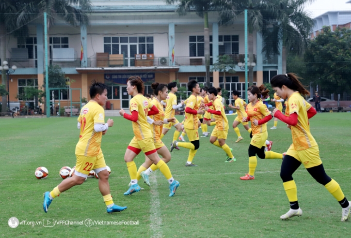 Tuyển nữ Việt Nam tăng tốc trước vòng loại 1 Olympic 2024