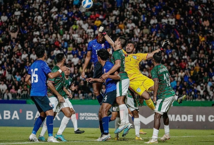 Trái ngược Việt Nam, Campuchia bại trận trong ngày ra mắt tân HLV