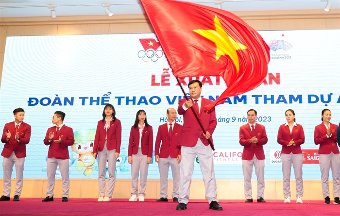 Đoàn Thể thao Việt Nam xuất quân tham dự ASIAD 2023