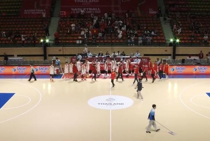 Bóng rổ nam Việt Nam đứng thứ 5 toàn đoàn tại SEA Games 33