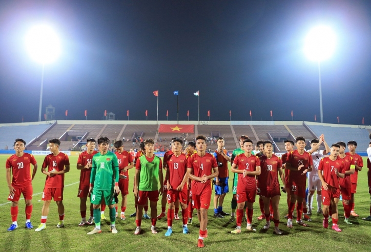 U20 Việt Nam thắng tưng bừng trước đại diện Tây Á
