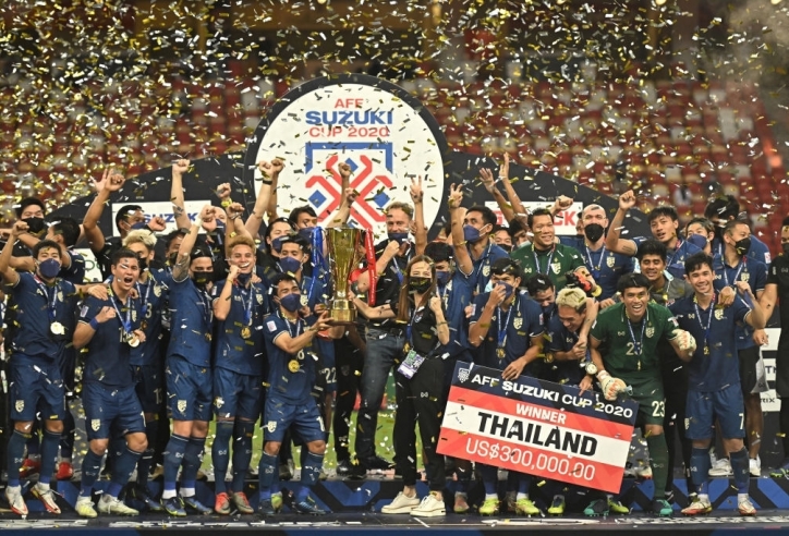 Thái Lan bất ngờ bị FIFA phạt điểm dù mới vô địch AFF Cup