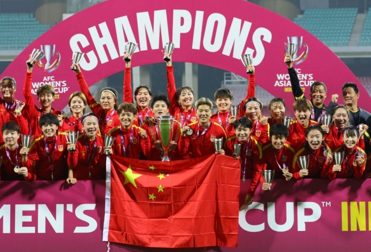 ĐT Trung Quốc nhận số tiền thưởng kỷ lục sau chức vô địch châu Á