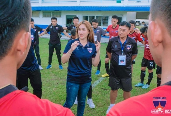 U23 Lào được 'bơm doping' từ nữ đại gia xinh đẹp ở quê nhà