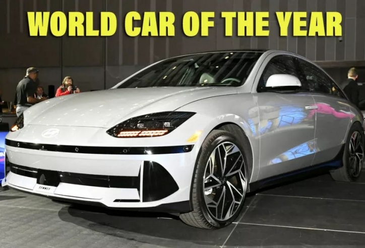 Mẫu xe điện của Hyundai xuất sắc giành giải Xe của năm 2023